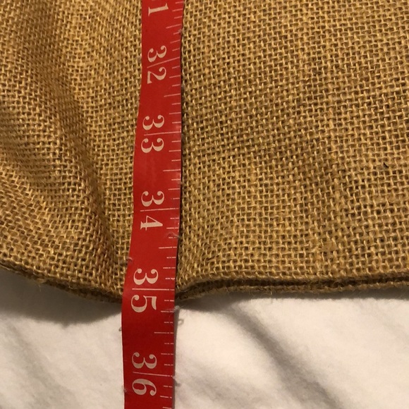 NWOTS BURLAP CHRISTMAS SACK - Picture 4 of 7